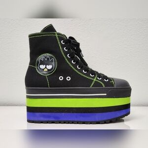 Dolls Kill Badtz-Maru Platform Sneakers Size 8
